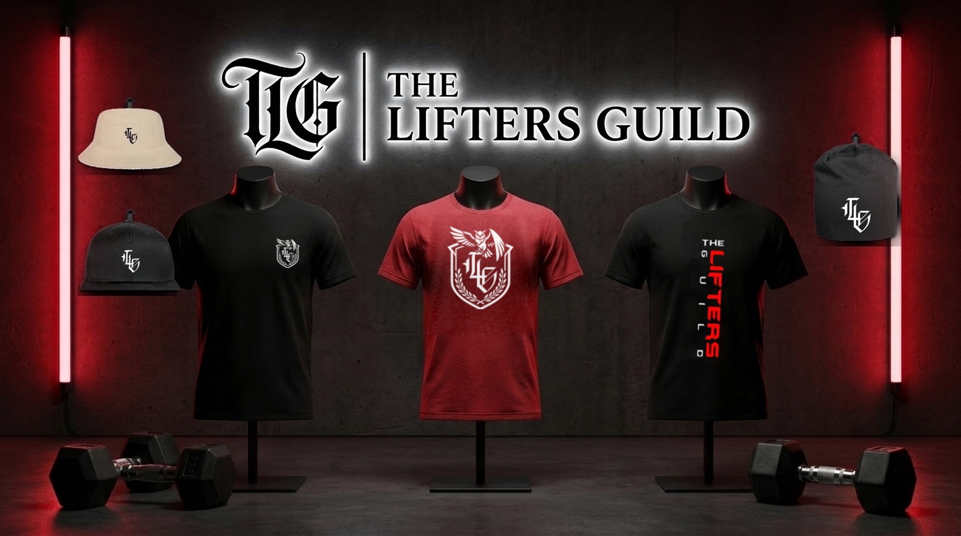 The Lifters Guild Official 3D Merch Showcase